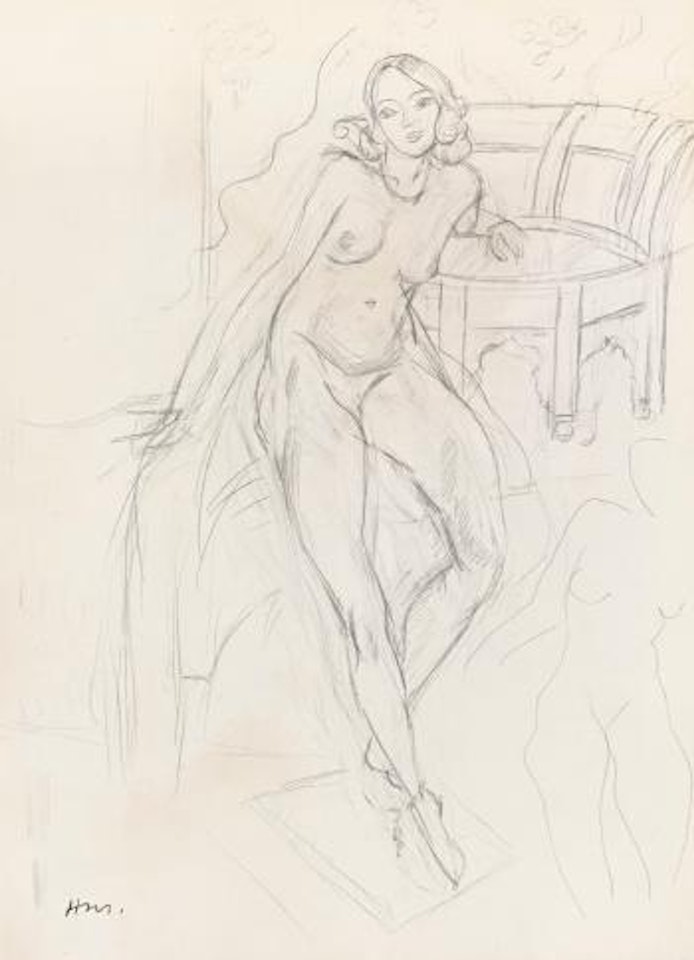 Odalisque Au Fauteuil Turc by Henri Matisse
