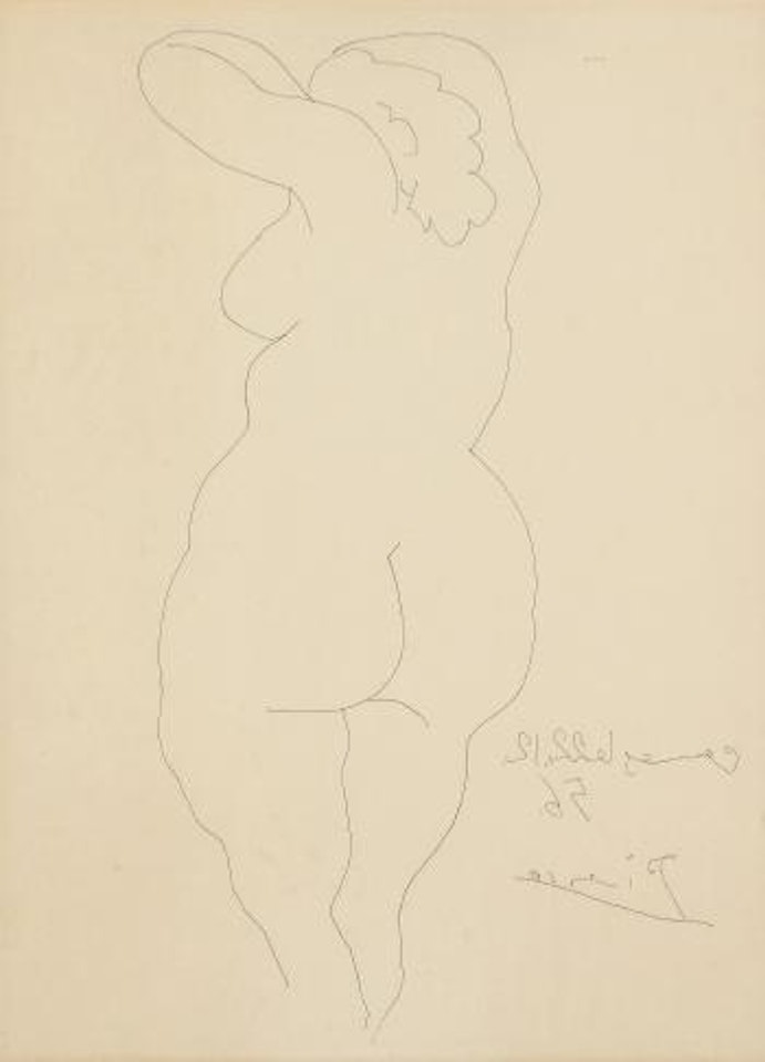 RÃ¼ckenakt by Pablo Picasso