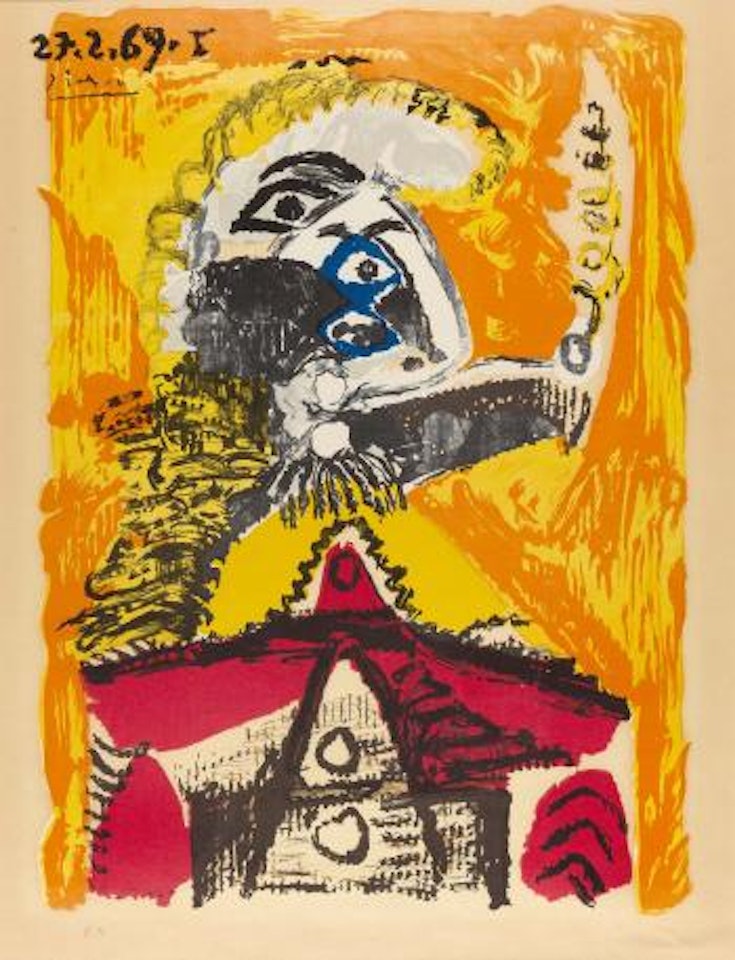 aus: Les portraits imaginaires by Pablo Picasso