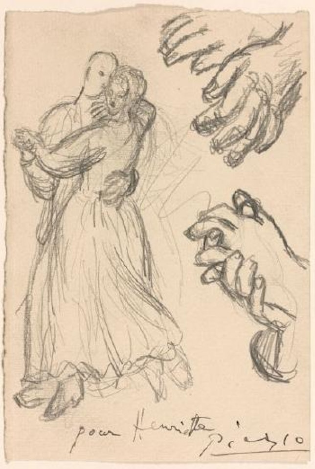 Étude pour le bal by Pablo Picasso