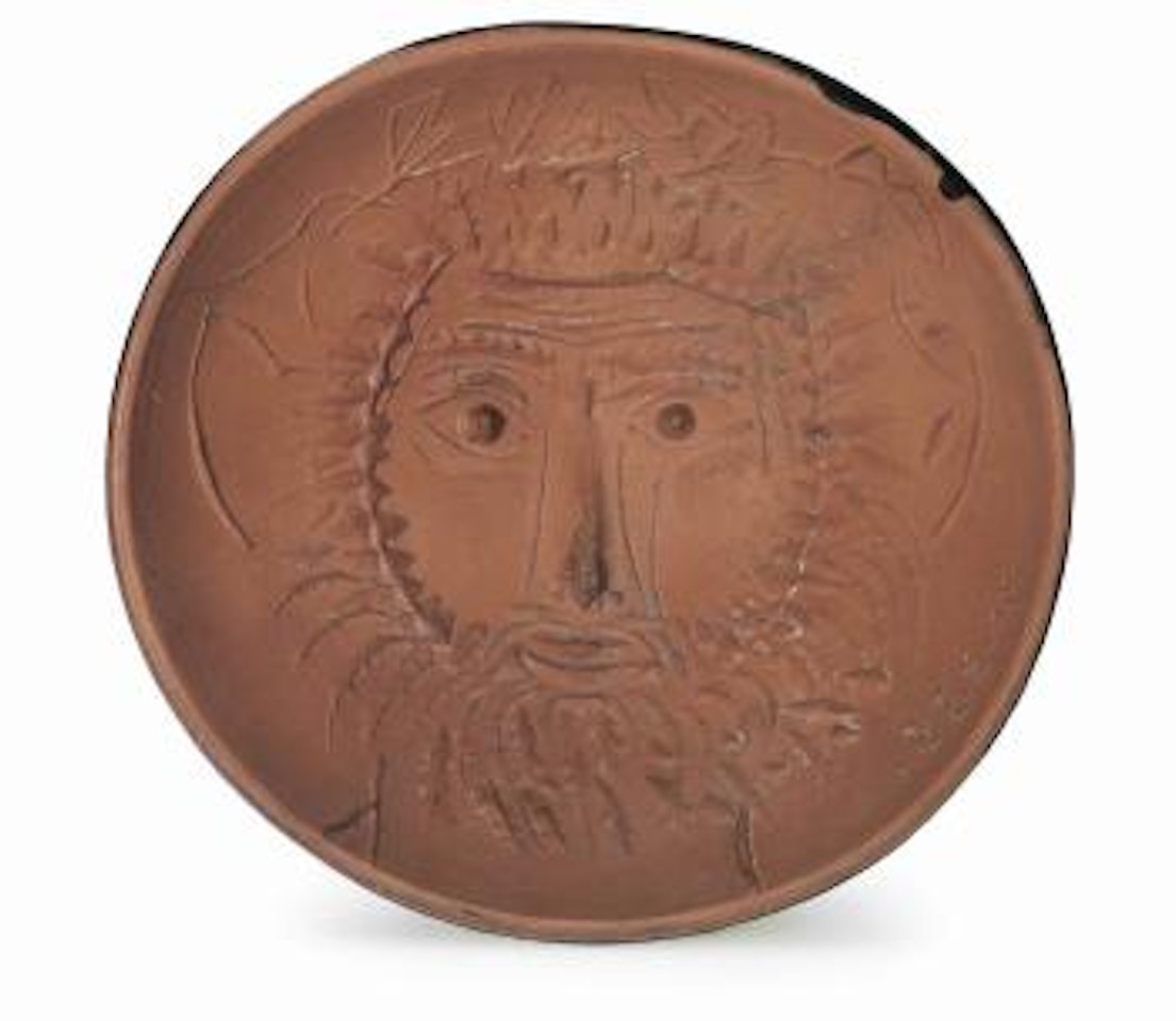 Visage de faune (A.R. 257) by Pablo Picasso