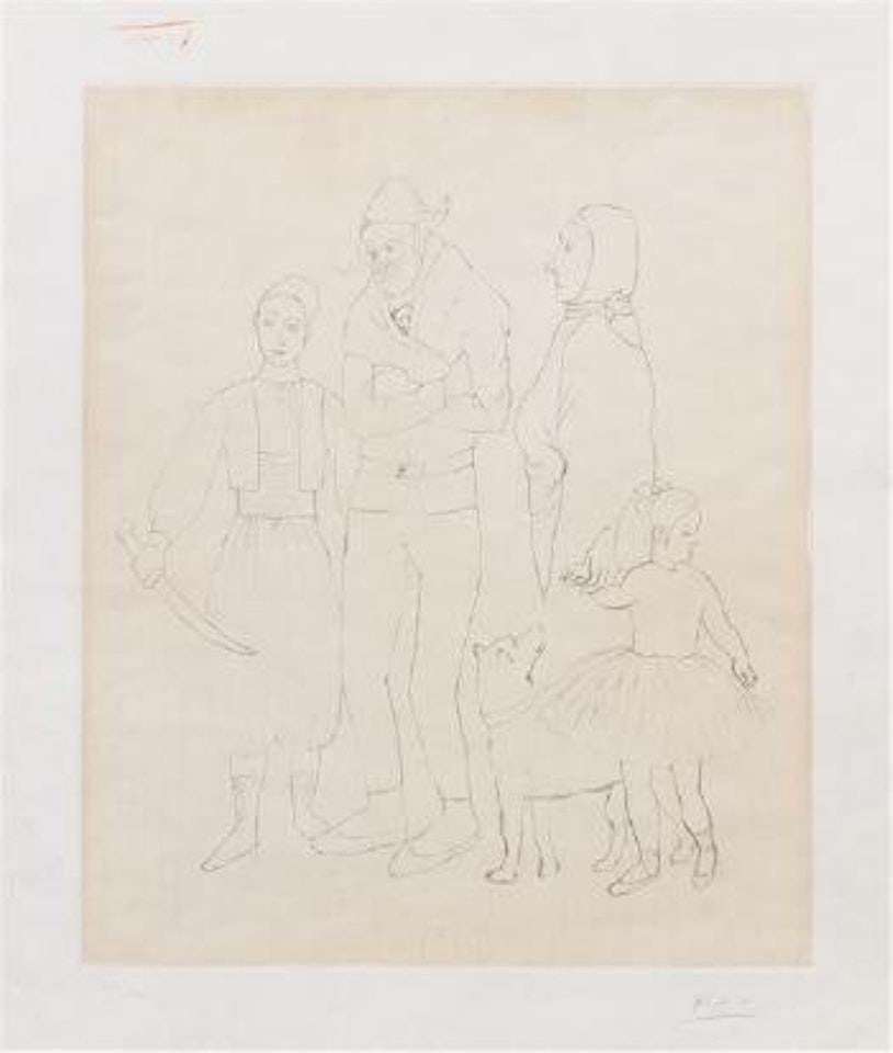 Famille des Saltimbanques by Pablo Picasso