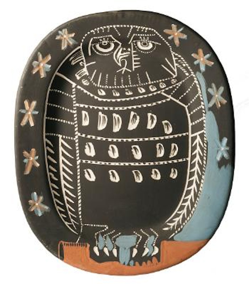 Hibou mat by Pablo Picasso
