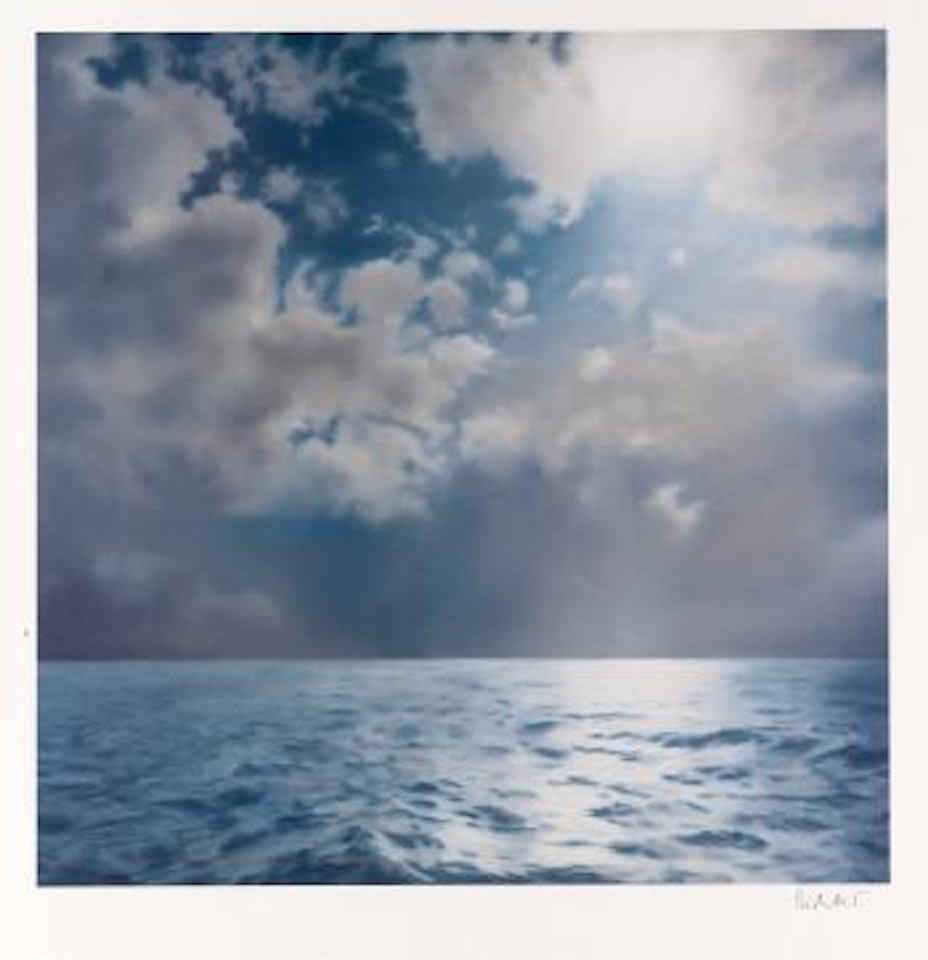 Seestück (Gegenlicht) by Gerhard Richter