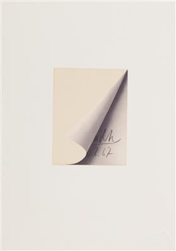 Blattecke by Gerhard Richter