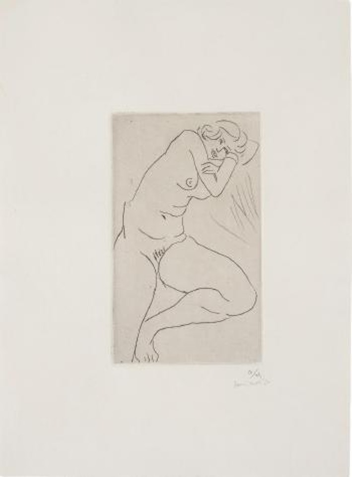 Nu assis, la tête dans les bras (Seated Nude, Head in Arms) by Henri Matisse