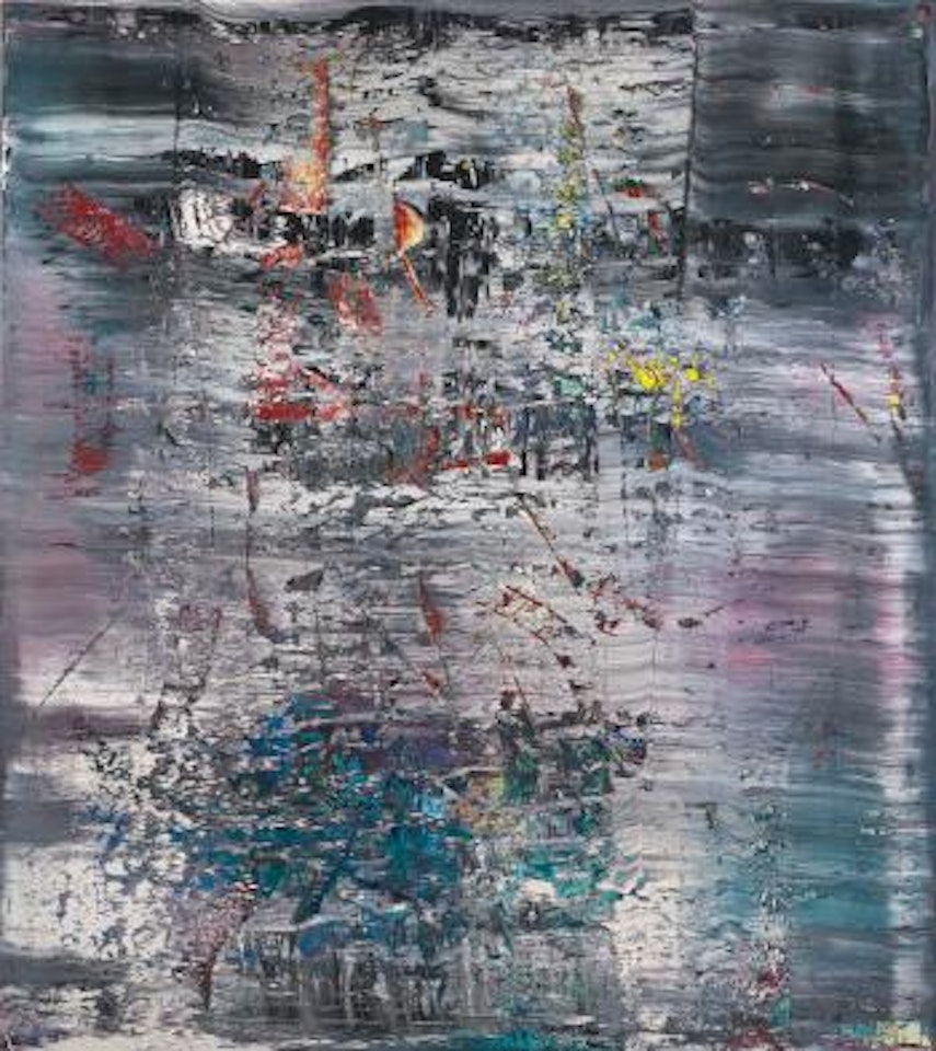 Abstraktes bild by Gerhard Richter