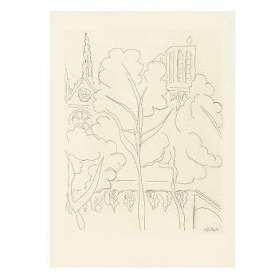 La Cité Notre Dame, Paris, 1937 by Henri Matisse