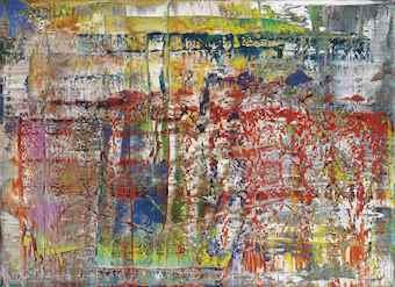 Abstraktes Bild (P1) by Gerhard Richter