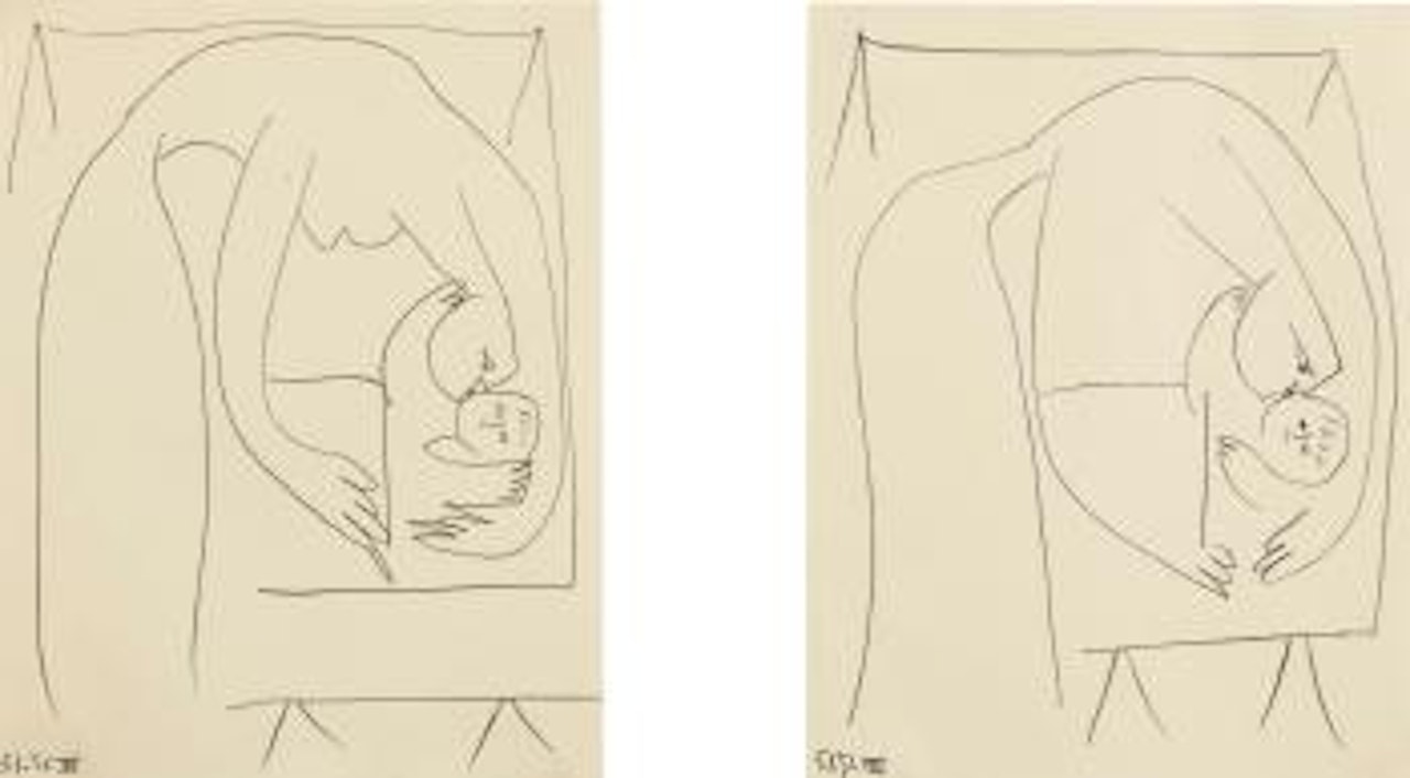 Maternité by Pablo Picasso