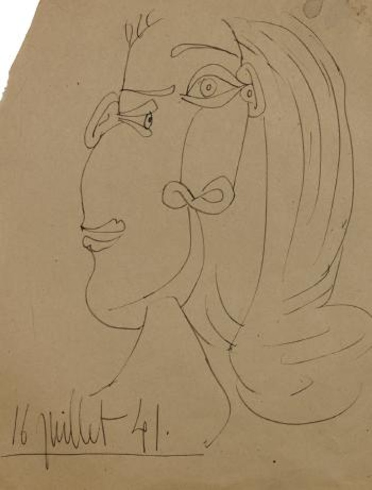 Tête de femme by Pablo Picasso