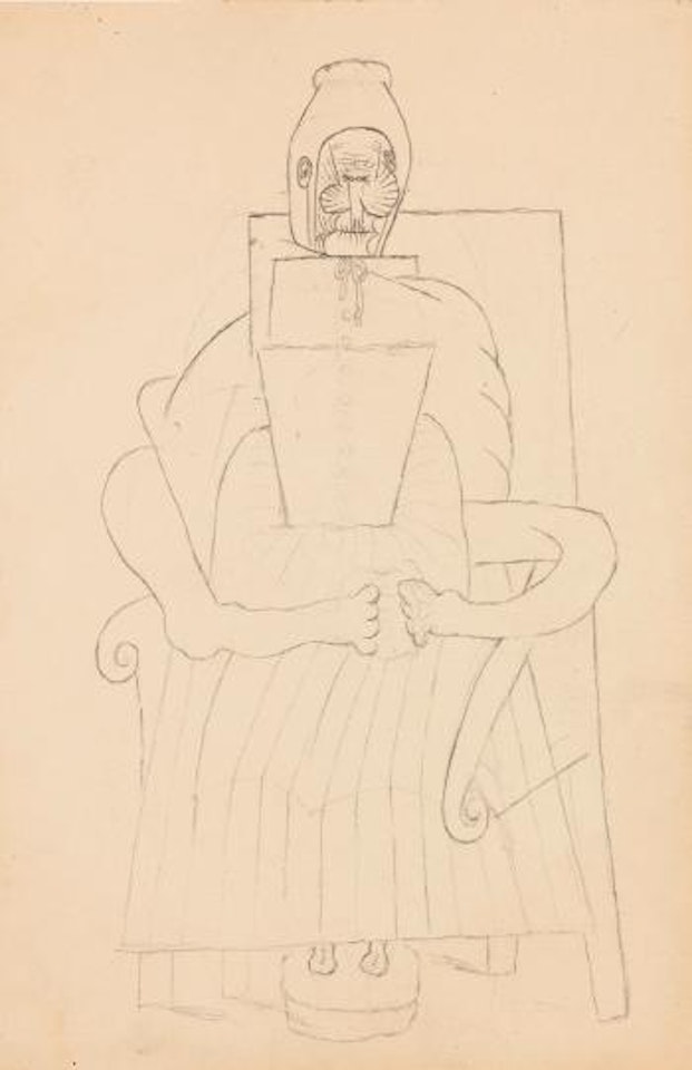 Femme Dans Un Fauteuil by Pablo Picasso