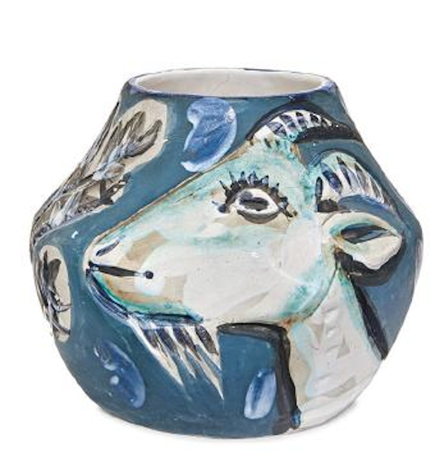 Vase with Goats by Pablo Picasso