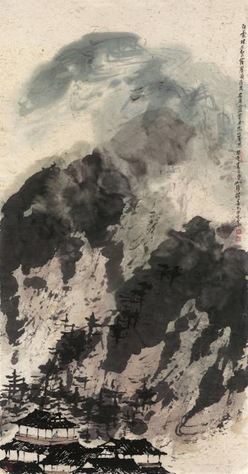 Snow scenery by Cui Ruzhou
