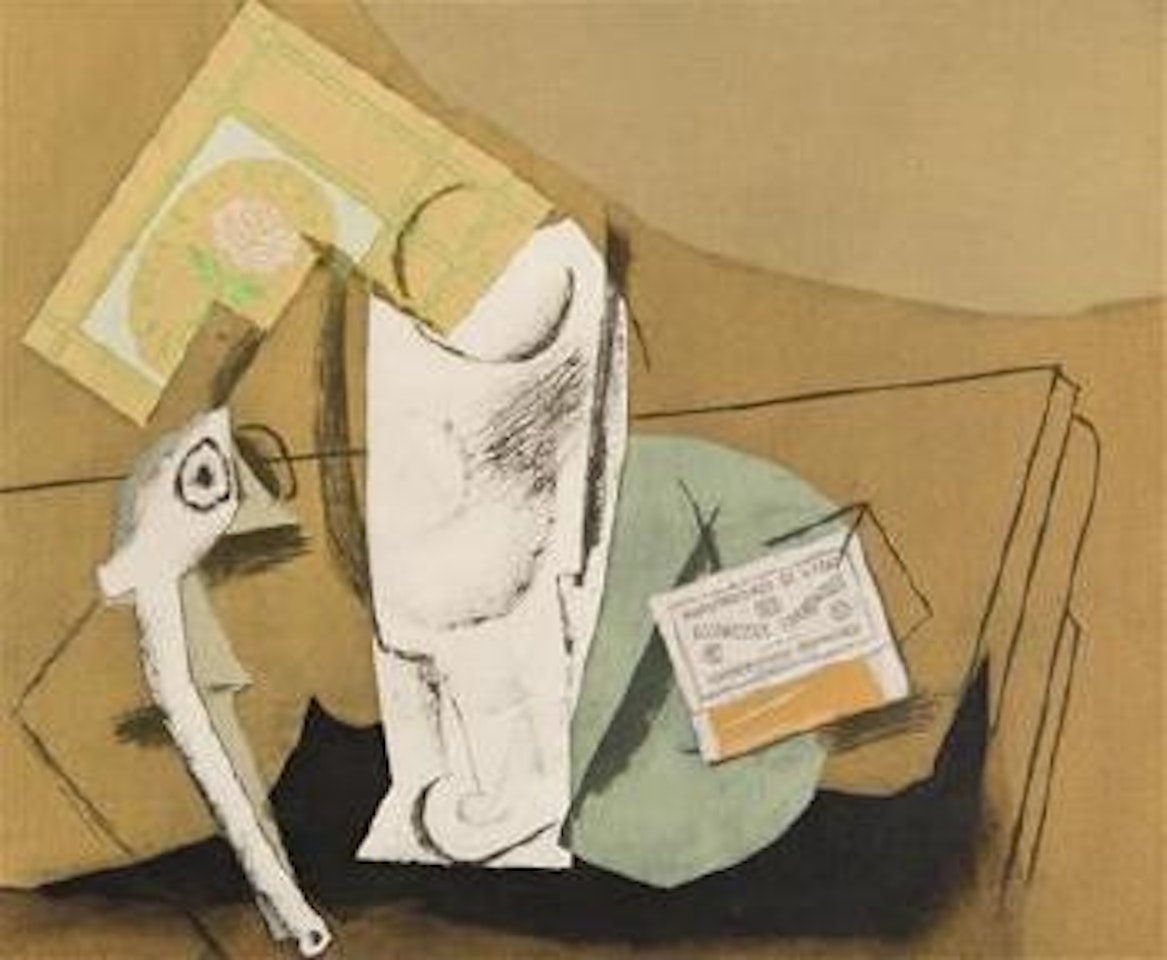 Sheet from the album Un Eventail by Pablo Picasso
