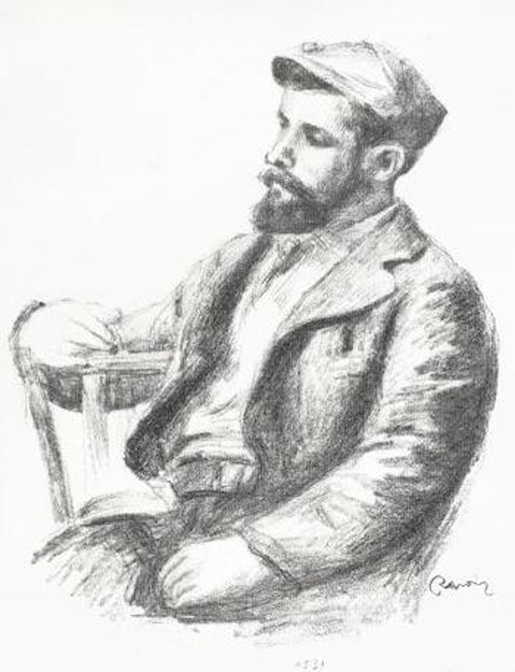 Louis Valtat, from L'Album des Douze Lithographies (Delteil 38; Stella 38) by Pierre-Auguste Renoir