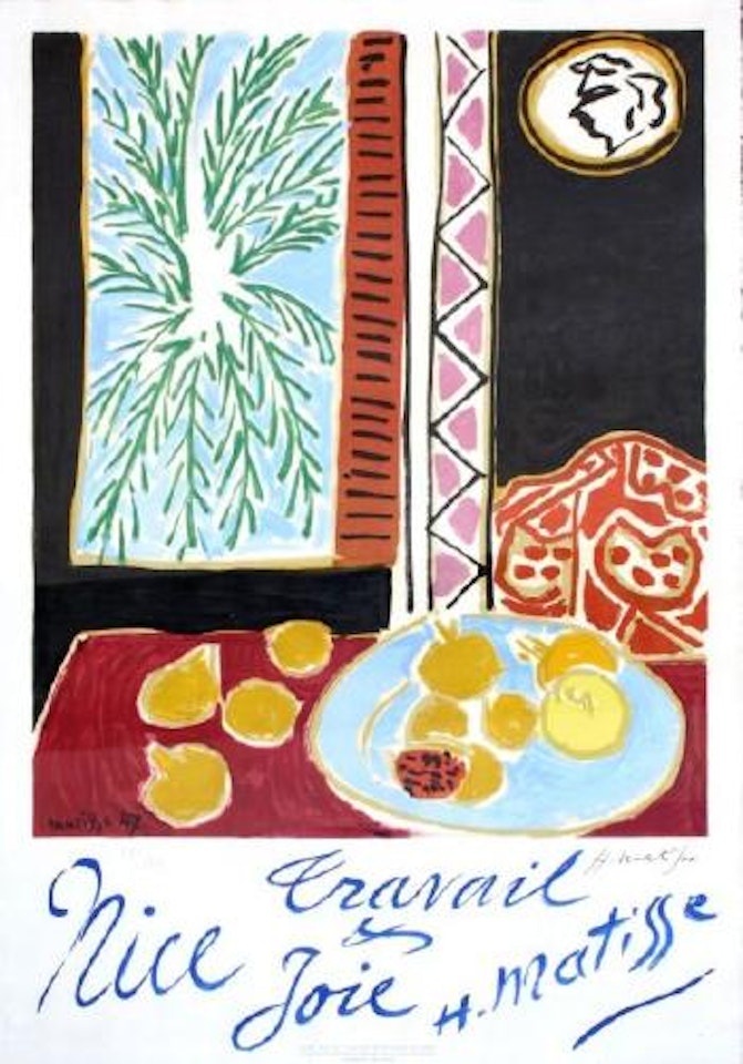 Nice, travail et joie by Henri Matisse