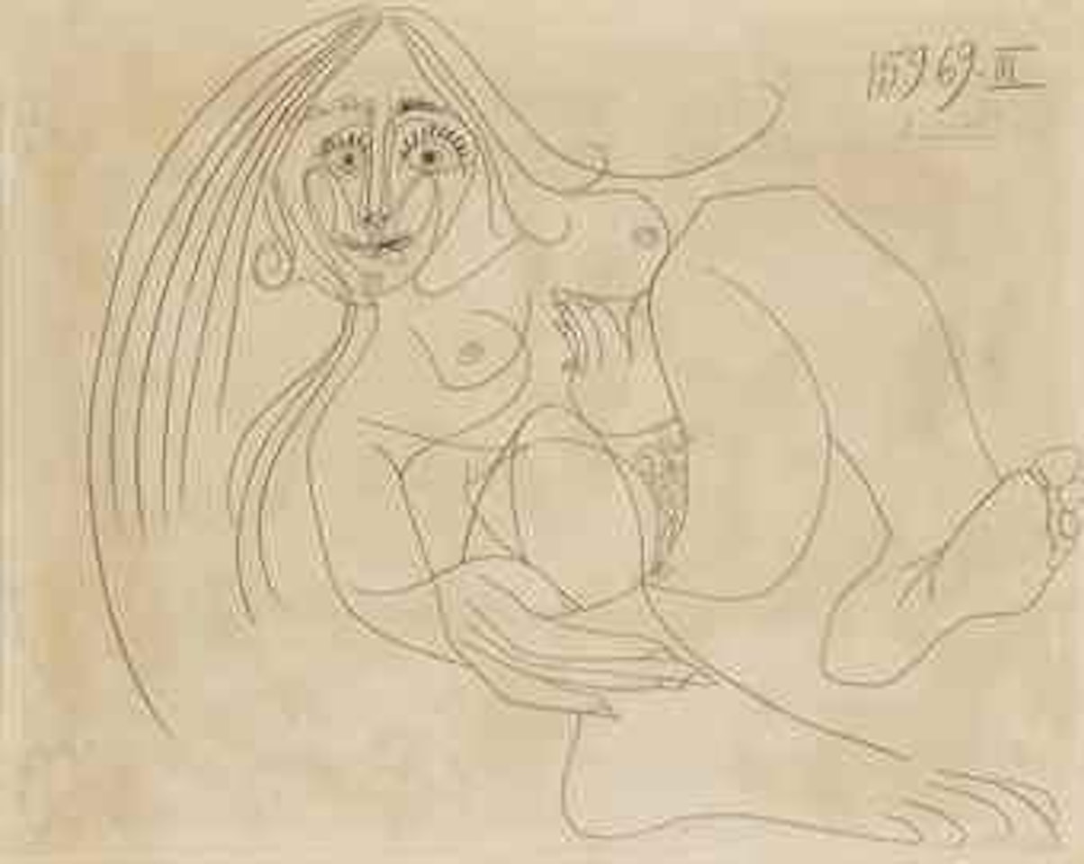 Nu couché by Pablo Picasso