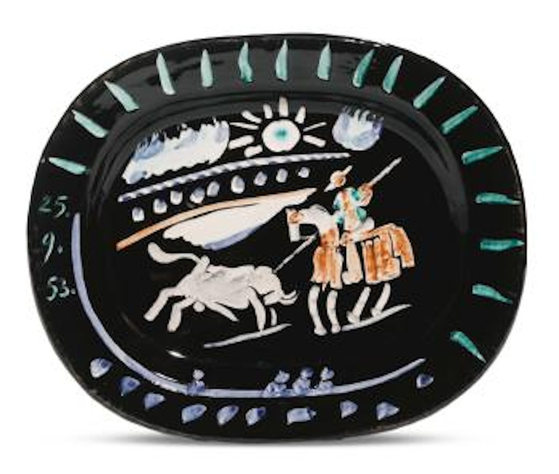 Corrida Soleil (A. R. 199) by Pablo Picasso