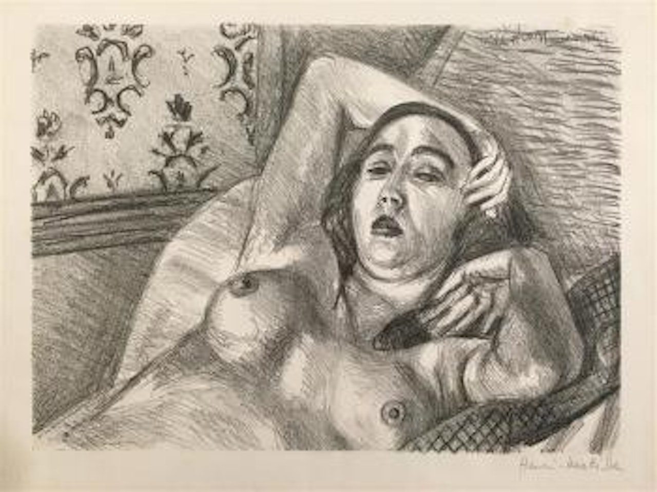 Le Repos du Modele by Henri Matisse
