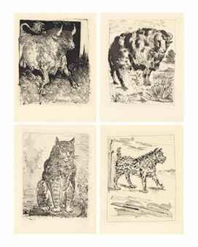 G. L. Leclerc, Eaux-fortes Originales Pour Des Textes De Buffon, Martin Fabiani, Paris by Pablo Picasso