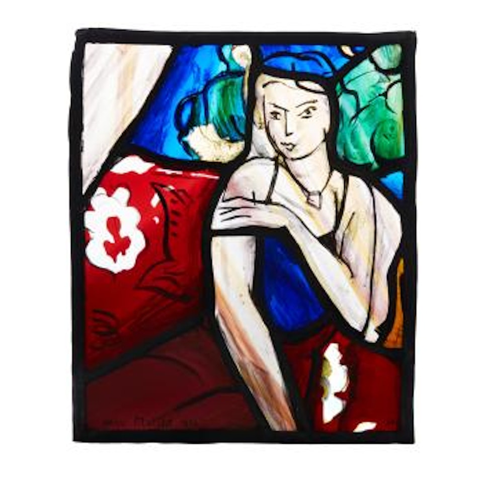 Female amongst shrubs by Henri Matisse by Henri Matisse