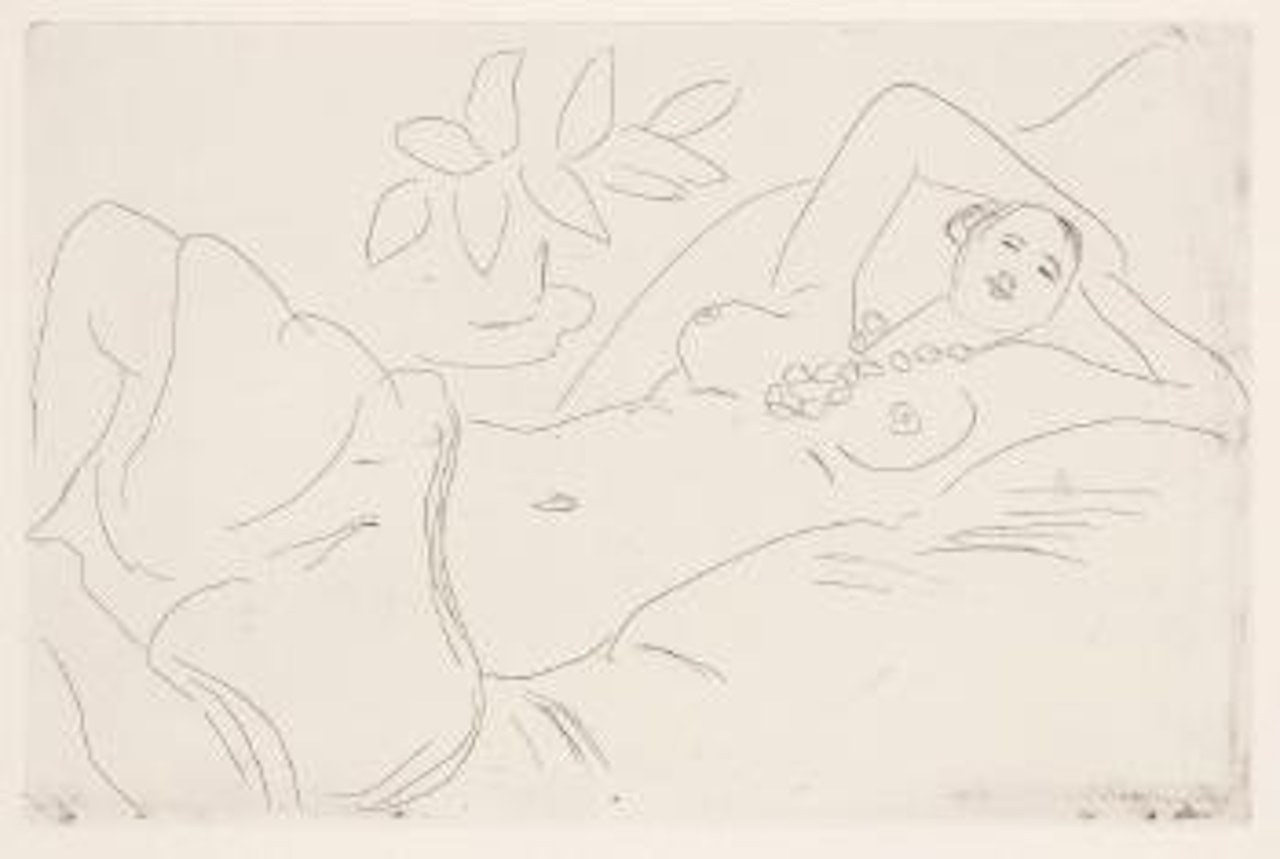 Odalisque couchée by Henri Matisse