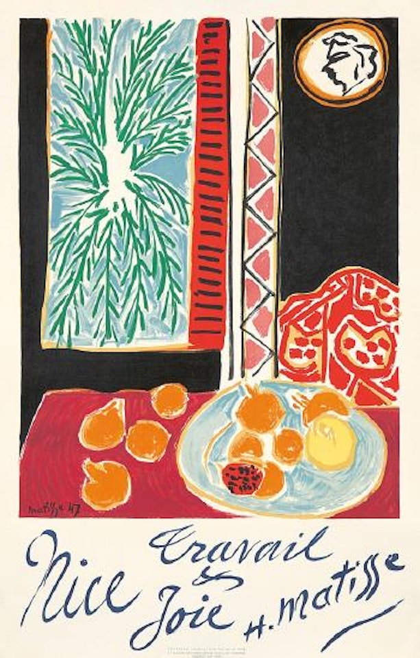 Nice / Travail & Joie by Henri Matisse