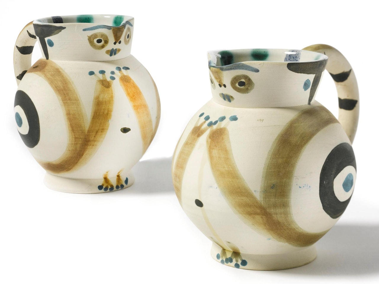 Petite Chouette (A R 82): Two Ceramics by Pablo Picasso