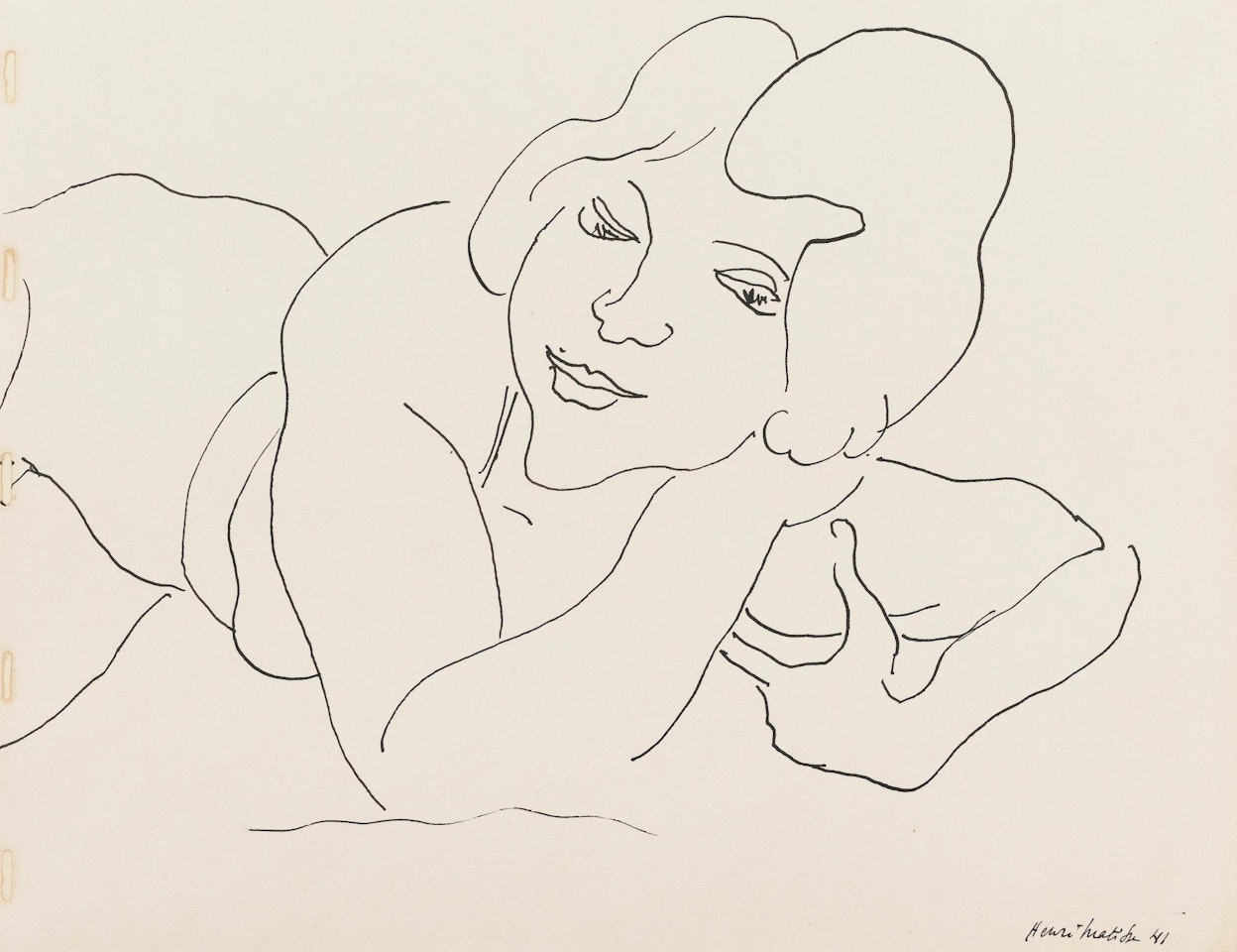 Femme allongée by Henri Matisse