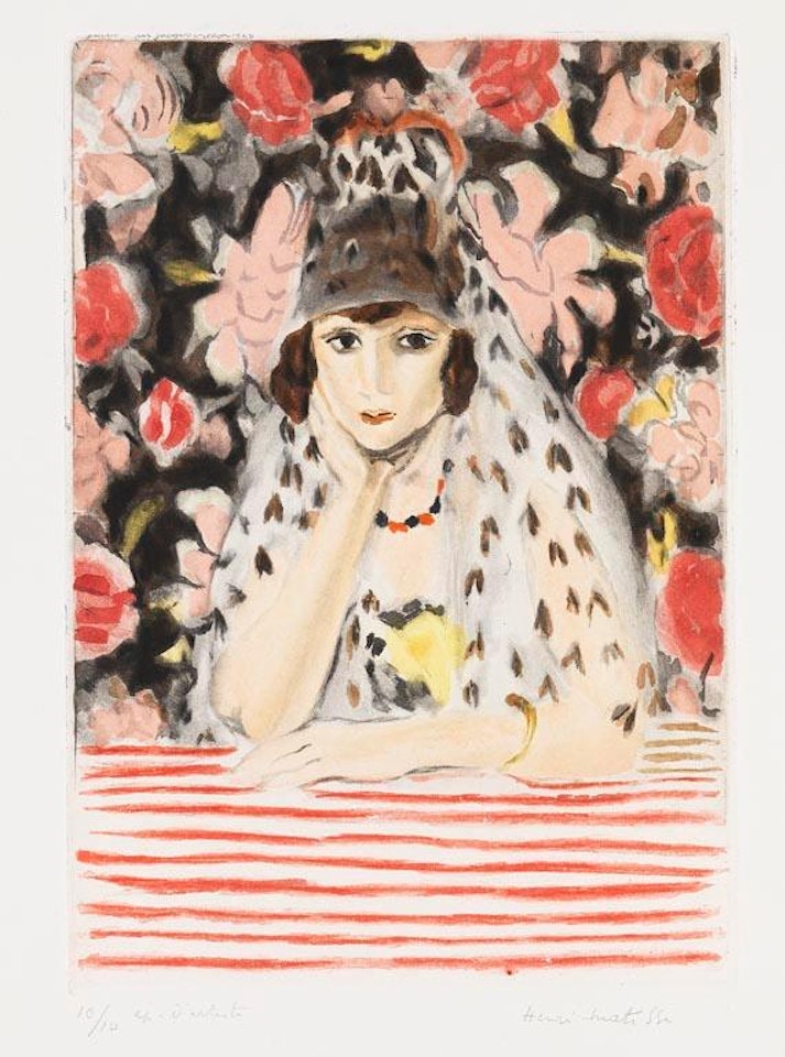 Espagnole � la mantille by Henri Matisse