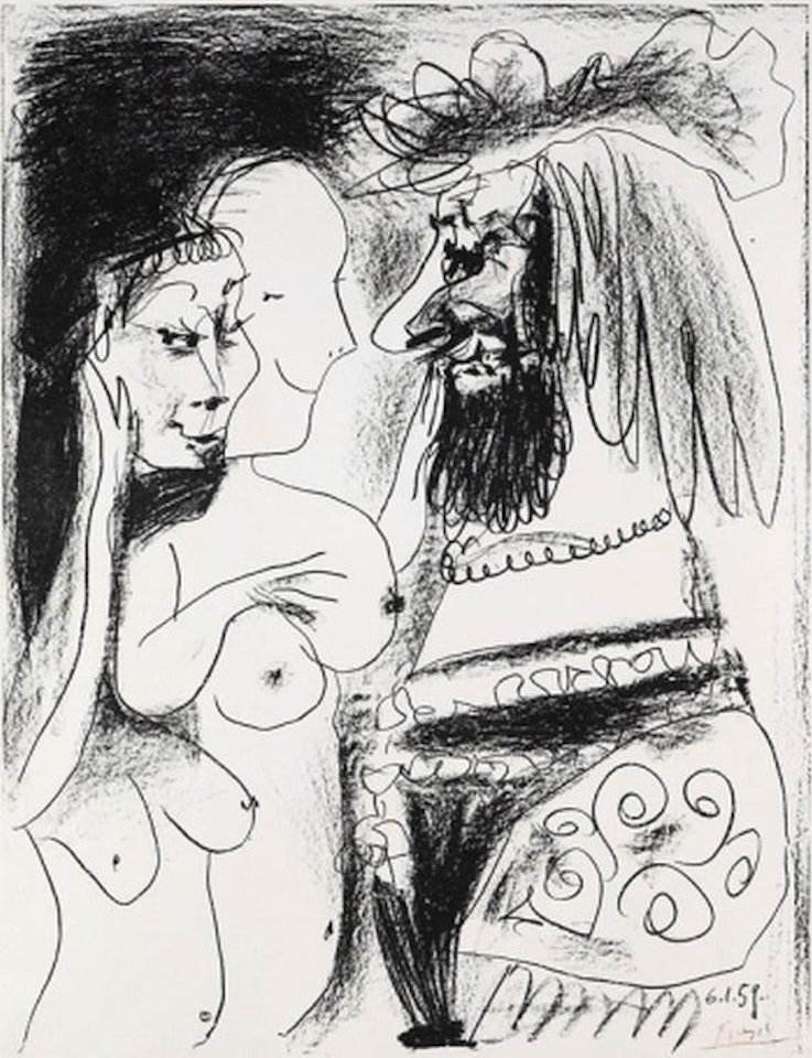 Le Vieux Roi by Pablo Picasso