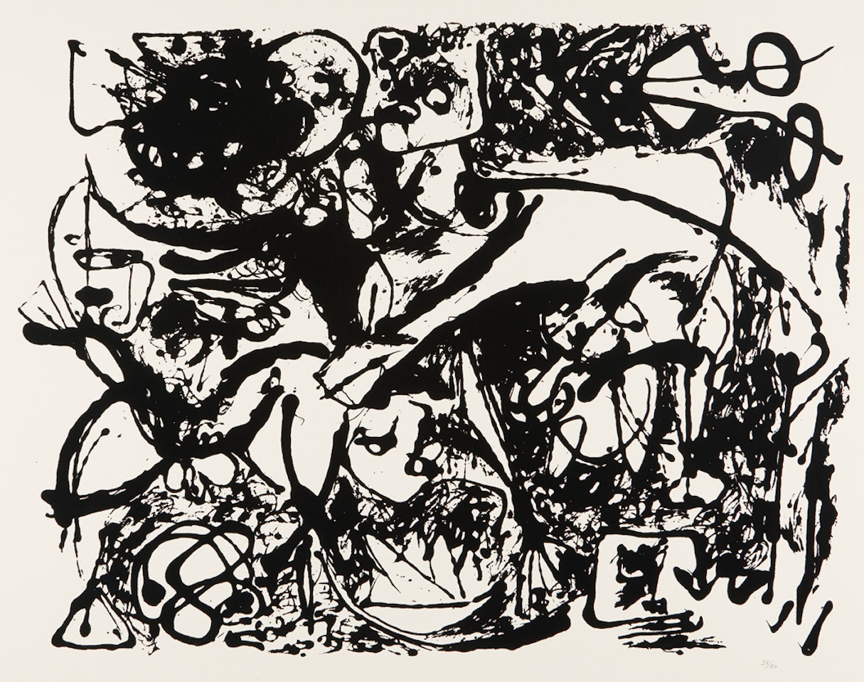 Untitled by Jackson Pollock