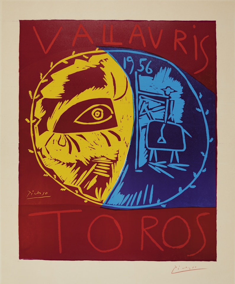 Vallauris 1956 Toros (B. 1270; Ba. 1043; Cz. 18) by Pablo Picasso