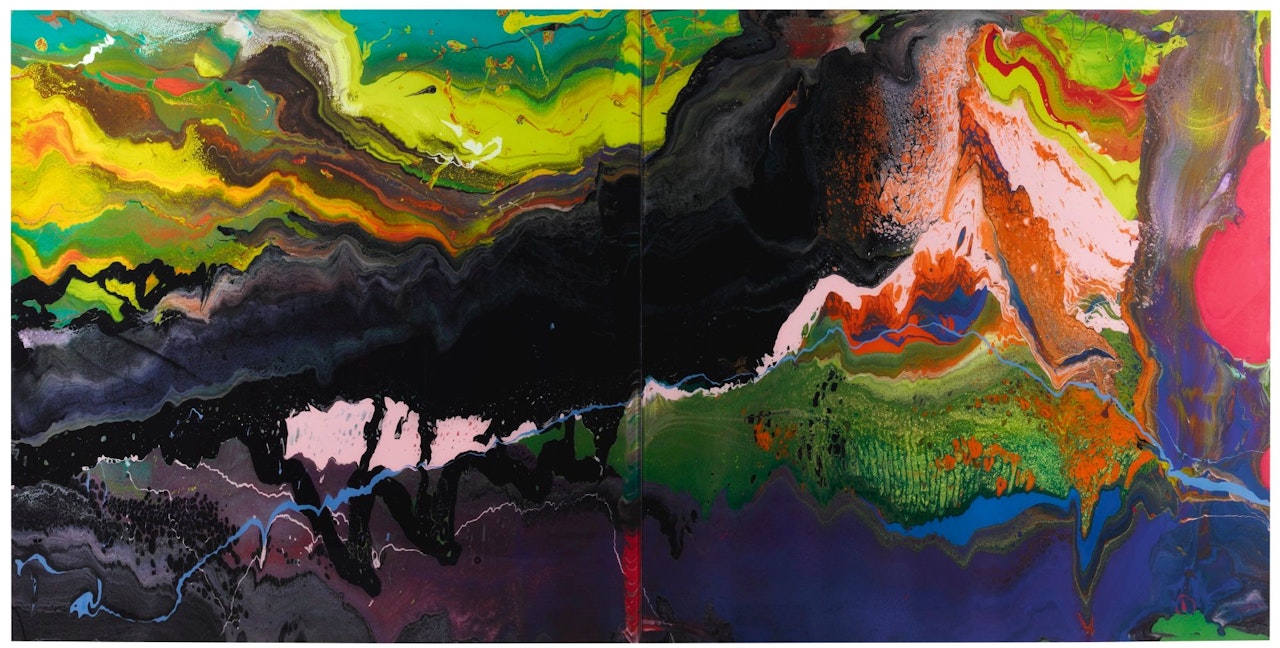 FLOW (P16) by Gerhard Richter