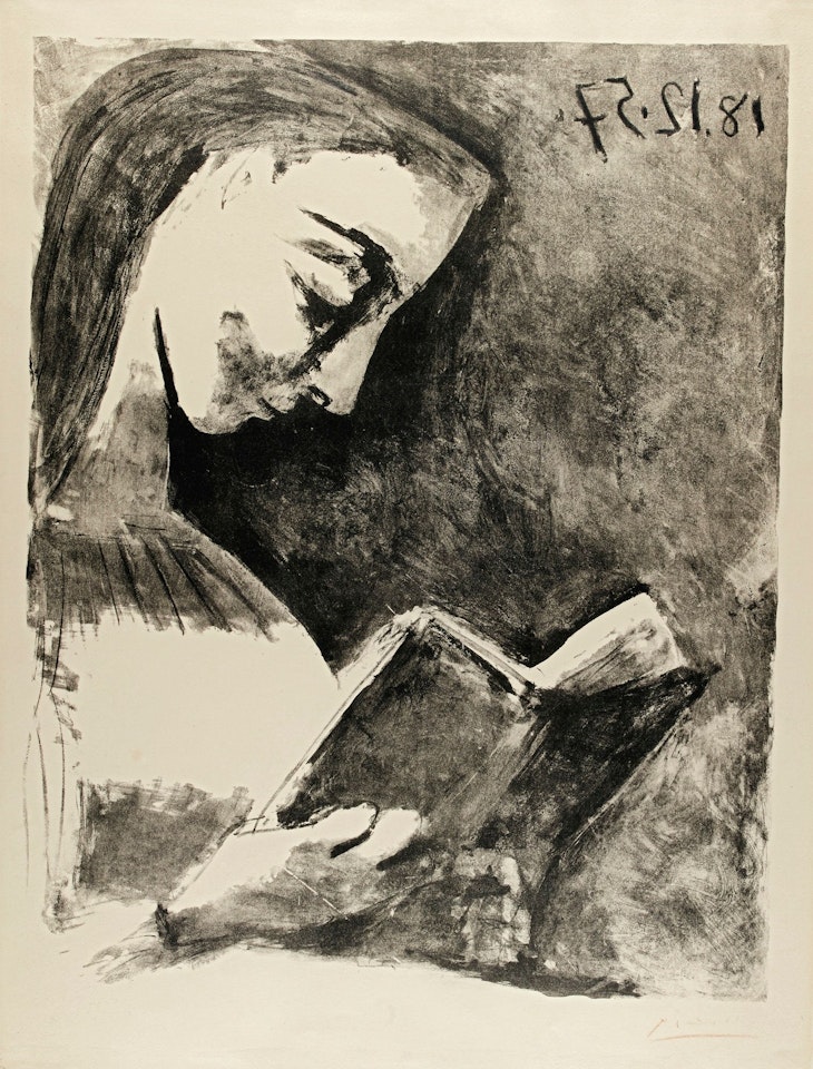 JACQUELINE LISANT (B. 851; M., PP. 309) by Pablo Picasso