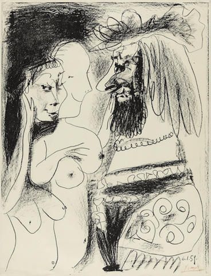 Le Vieux Roi (B. 869) by Pablo Picasso