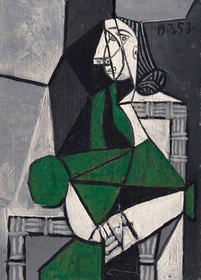 Femme assise (Françoise) by Pablo Picasso