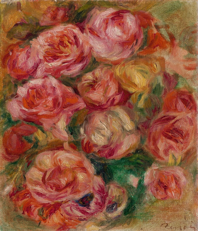 JETÉ DE ROSES by Pierre-Auguste Renoir