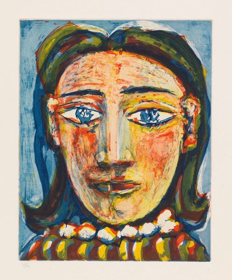 Tête de femme No 1. Portrait de Dora Maar by Pablo Picasso