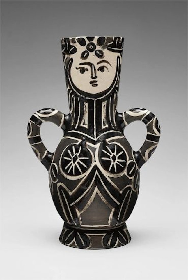 Vase deux anses hautes (Vase with Two High Handles, The Queen) by Pablo Picasso