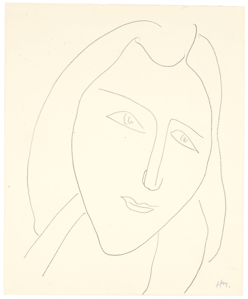 Tête de femme by Henri Matisse
