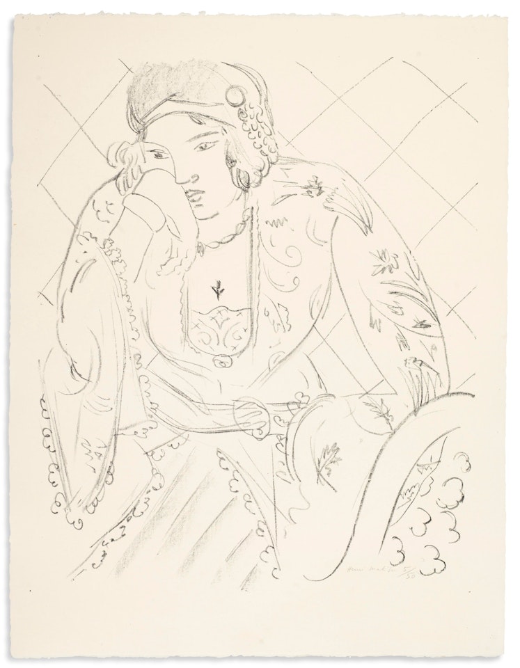 Orientale à la croix trifoliée by Henri Matisse