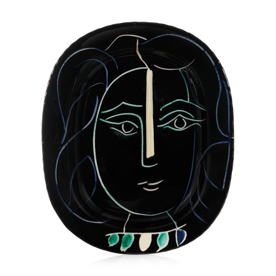 Visage de femme (A.R. 220) by Pablo Picasso