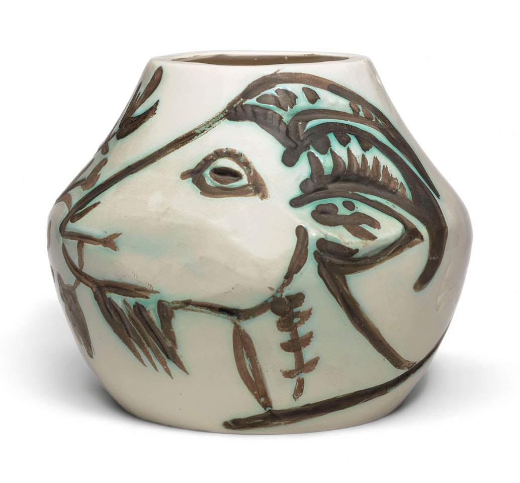 Vase aux chèvres (A.R. 156) by Pablo Picasso