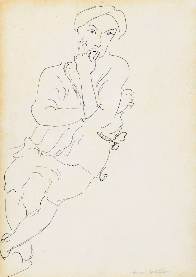 Marocain au repos by Henri Matisse
