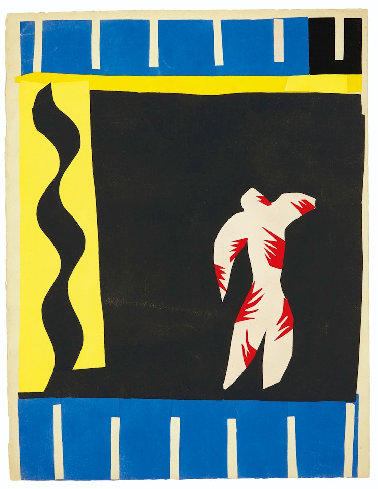 Le Clown, from Jazz by Henri Matisse