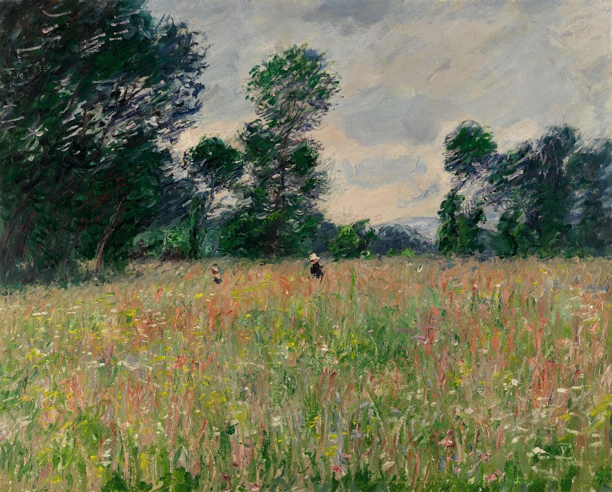 LA PRAIRIE FLEURIE by Claude Monet