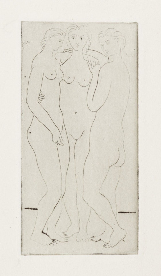 LES TROIS GRÂCES. I (BA. 104) by Pablo Picasso