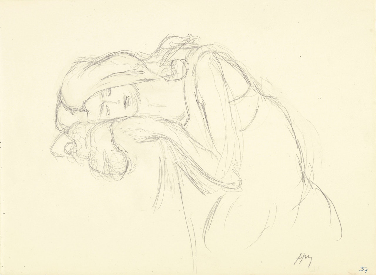 Modèle endormie by Henri Matisse